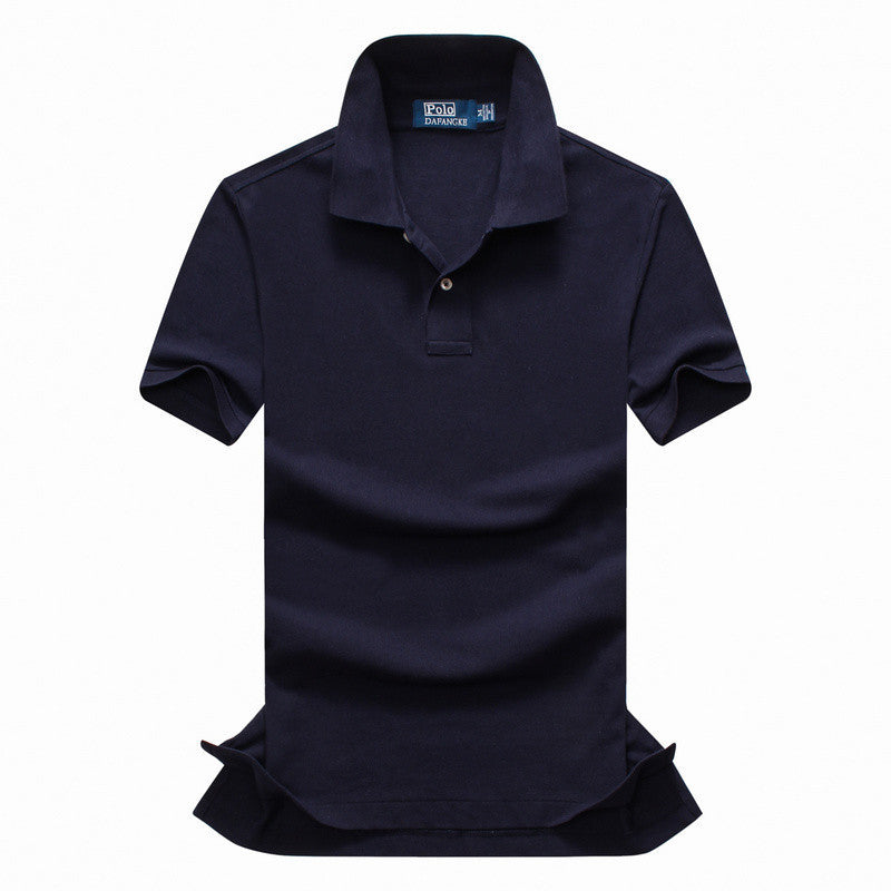 Online discount shop Australia - High Quality Men Black Polo Shirts White Logo Cotton Short Sleeve Business Casual Men Luxury Brand Shirts Plus Size
