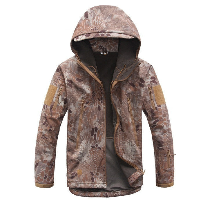 Online discount shop Australia - Lurker Shark Skin Soft Shell V4 Outdoors Military Tactical Jacket Men Waterproof Windproof Coat Hunter Camouflage Army Clothing