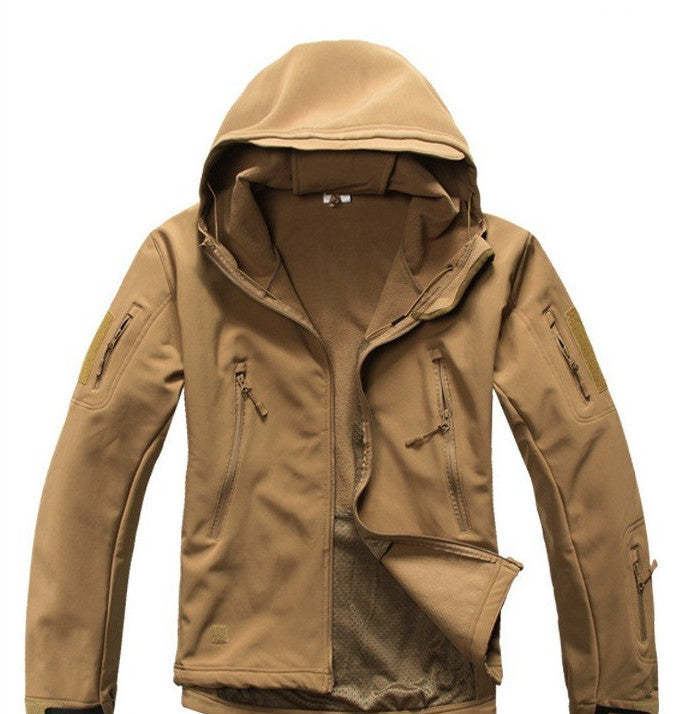 Online discount shop Australia - Lurker Shark Skin Soft Shell V4 Outdoors Military Tactical Jacket Men Waterproof Windproof Coat Hunter Camouflage Army Clothing