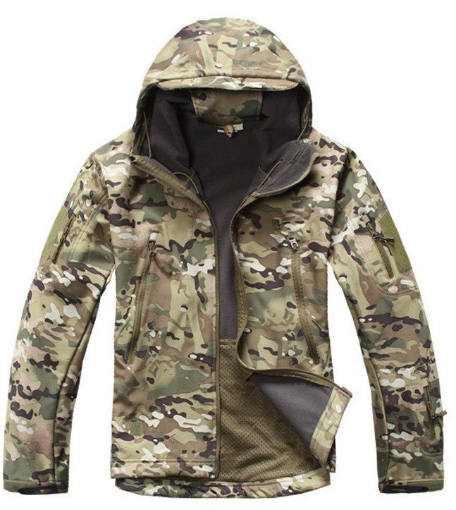 Online discount shop Australia - Lurker Shark Skin Soft Shell V4 Outdoors Military Tactical Jacket Men Waterproof Windproof Coat Hunter Camouflage Army Clothing