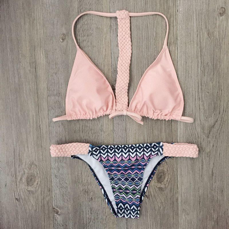 Bandage Bikini set Beach Swimsuit Swimwear Women Bathing Suits Brazilian Bikinis Women