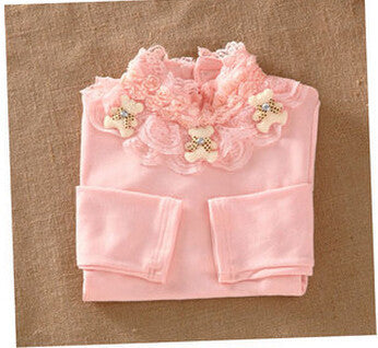 Online discount shop Australia - 3-12T Kids Girl Sweater Fashion Lace Sweater Children Cotton Cardigan Baby Outerwear Girls Knitwear Clothes