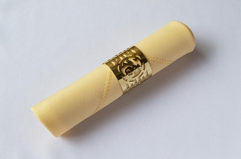 Wedding Table Napkins Knitted Table Napkin Linen Polyester Handkerchief Cloth Diner Wedding Decoration Party Xmas Event V30