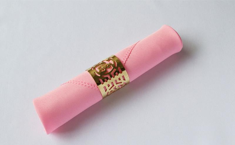 Wedding Table Napkins Knitted Table Napkin Linen Polyester Handkerchief Cloth Diner Wedding Decoration Party Xmas Event V30