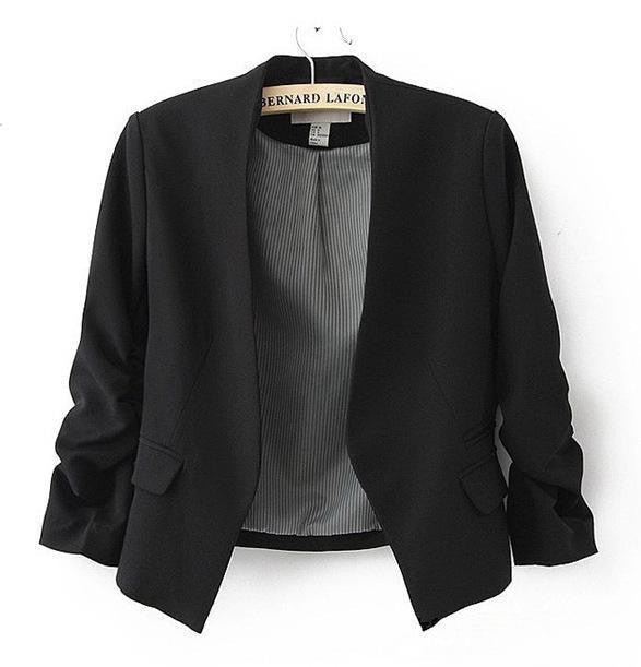 Online discount shop Australia - New  short jackets Candy Color Women outwear Slim Short Design Suit Coat S/M/L/XL LD0606