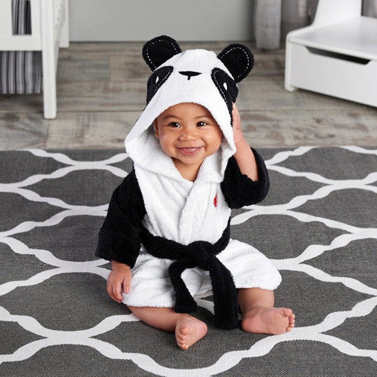 Online discount shop Australia - Children's clothing boys girls Robes new cartoon baby bathrobe Sleepwear and Robe Pink rabbit bear
