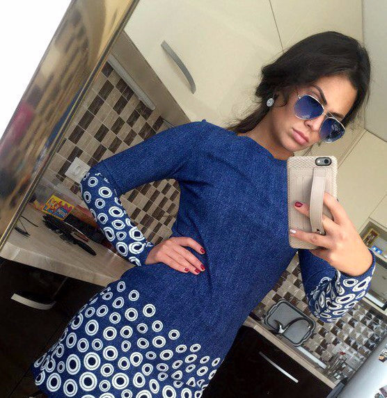 Style Bodycon Dresses Vintage Ladies Fitness Floral Print Long Sleeve O Neck Dress Party Vestidoes