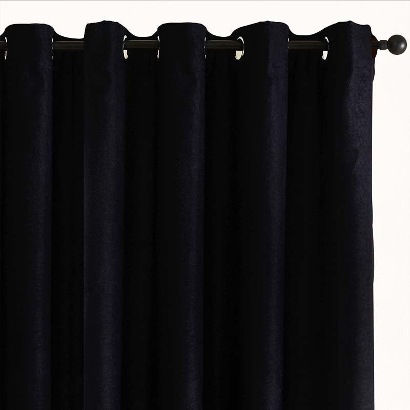 Top Finel Modern Solid Velvet Curtains for Living Room Bedroom Luxury Curtains Thick Thermal Night Curtain