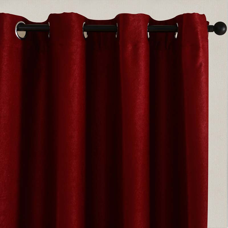 Top Finel Modern Solid Velvet Curtains for Living Room Bedroom Luxury Curtains Thick Thermal Night Curtain
