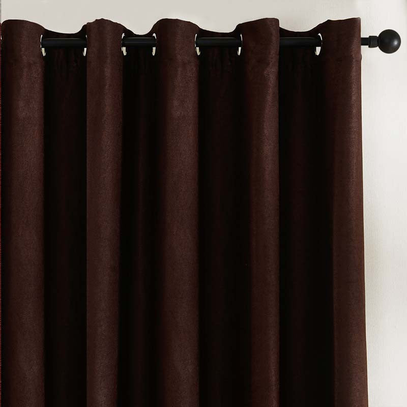 Top Finel Modern Solid Velvet Curtains for Living Room Bedroom Luxury Curtains Thick Thermal Night Curtain