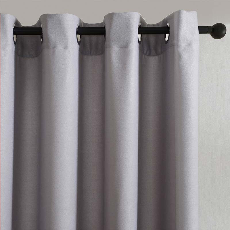 Top Finel Modern Solid Velvet Curtains for Living Room Bedroom Luxury Curtains Thick Thermal Night Curtain