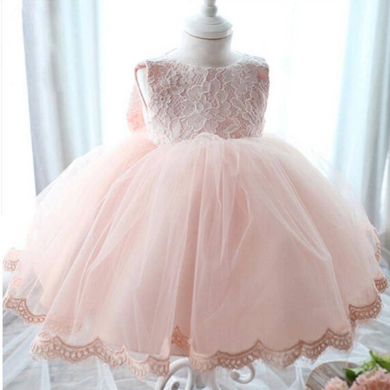 Toddler Girl Dress Kids Costume Bow Lace Princess Dresses Flower Girl Dress for Wedding Party Girls Clothes vestidos