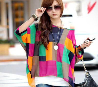 Women Blouses Fashion Womens Casual Chiffon Blouse Style 4XL 5XL 6XL Plus Size Women Chiffon Shirts Tops