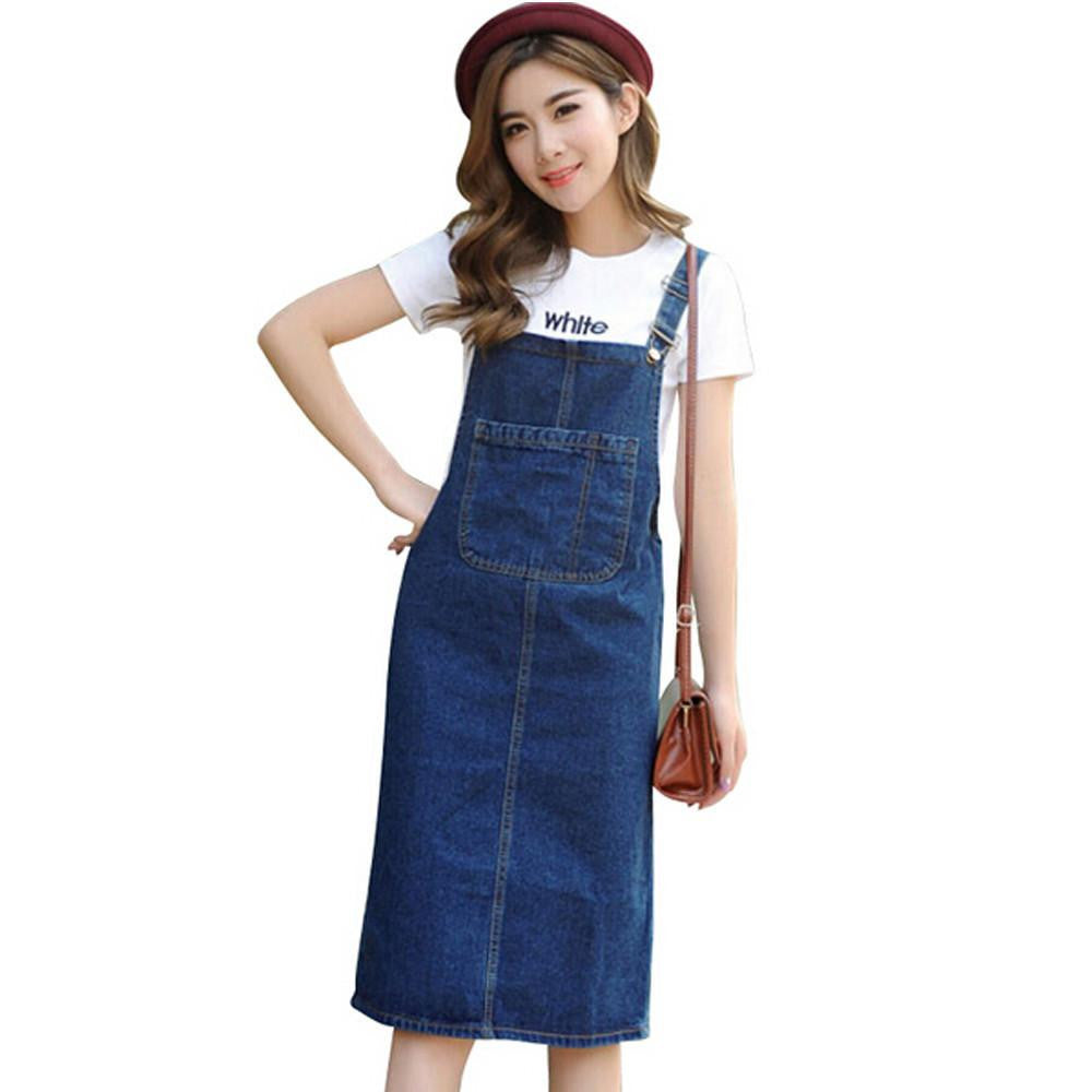 Summer/Spring Dresses 2017 Dress Women Denim Casual Dress Fashion Style Vestidos Plus Size Blue Dress for Woman S-3XL