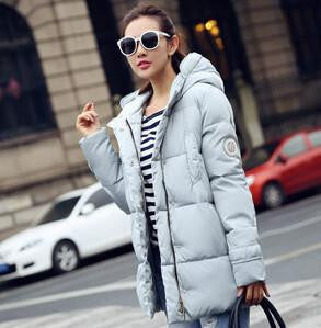 Wadded Jacket Female Women's Jacket Down Cotton Hooded Coat Slim Parkas Ladies Jackets And Coats Plus Size XXL