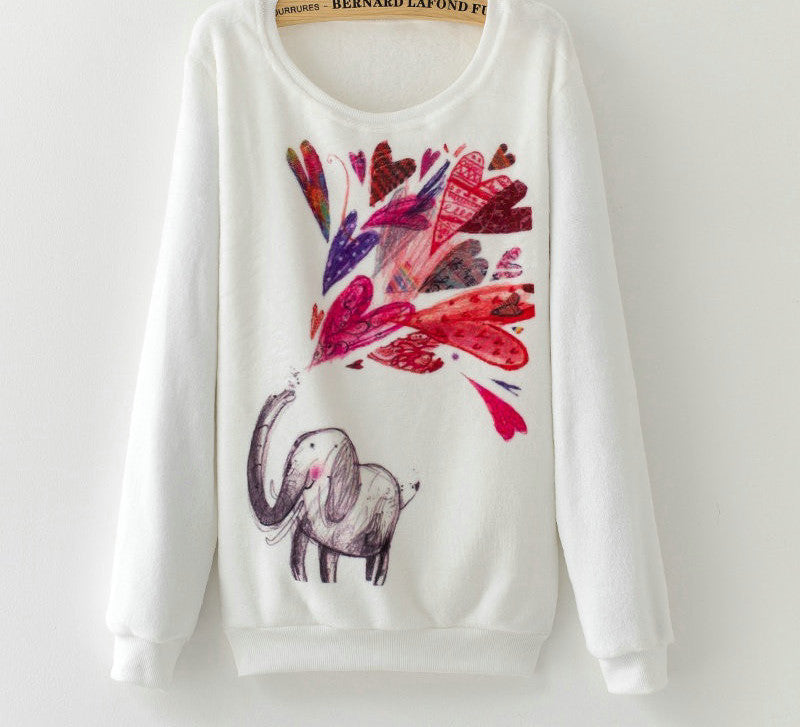 Online discount shop Australia - Fashion Women Long Sleeve Flannel Tracksuit Hoodie Dream Catcher Print Casual Pullover Sweatshirt