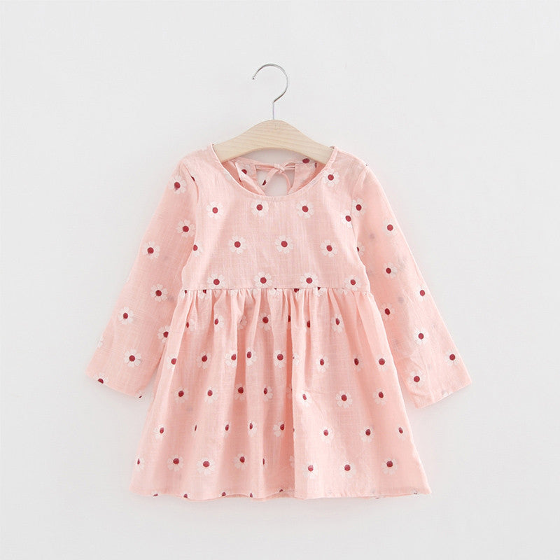 Online discount shop Australia - Cartoon Cherry Long Sleeve Girls Princess Dress Children Girl Bow Veil Tutu Cute Wing Party A Line Dress Infant Girls Clothes
