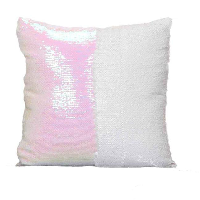 Online discount shop Australia - Fashion Heaven New DIY Two Tone Glitter Sequins Throw Pillows Decorative Cushion Case Sofa Car