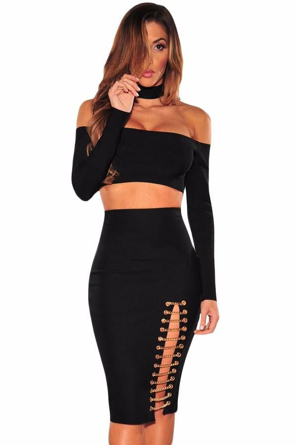 ladies skirt fashion skirt For OL Women Super Sleek Zipped Bodycon Skirt