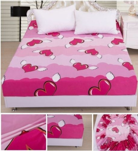 King/Queen Size Fitted Sheet 16 STYLE