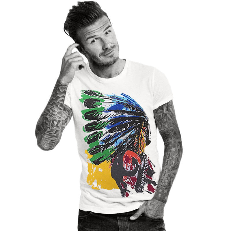 Online discount shop Australia - Fashion Brand New T shirt Men's Shorts Sleeve O-neck male Tops Tees Casual T-shirt For Man TX80-An-R1