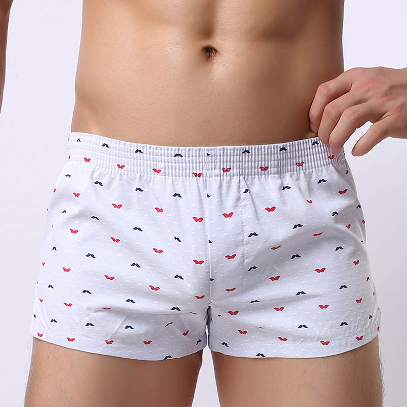 Online discount shop Australia - Men Underwear Boxer Shorts Trunks Slacks Cotton Men Cueca Boxer Shorts Underwear Printed Men Shorts Home Underpants std05