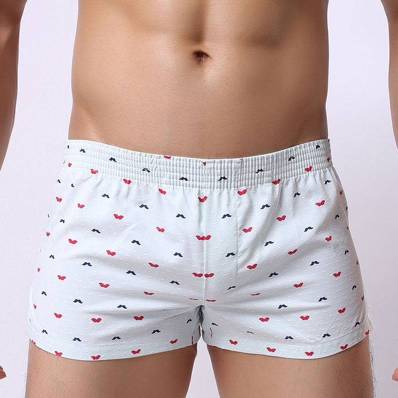 Online discount shop Australia - Men Underwear Boxer Shorts Trunks Slacks Cotton Men Cueca Boxer Shorts Underwear Printed Men Shorts Home Underpants std05