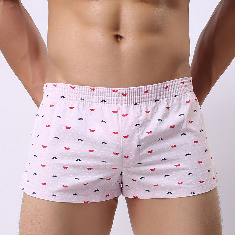 Online discount shop Australia - Men Underwear Boxer Shorts Trunks Slacks Cotton Men Cueca Boxer Shorts Underwear Printed Men Shorts Home Underpants std05