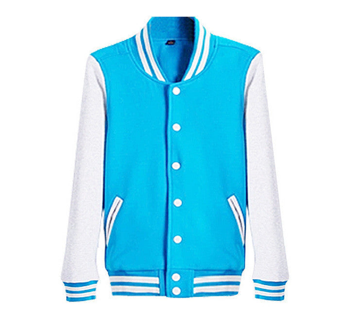 Online discount shop Australia - Baseball Jacket Men Sweatshirt College Sportswear Jackets Casual Slim Fit Jacket Mens Clothing 10 Colors