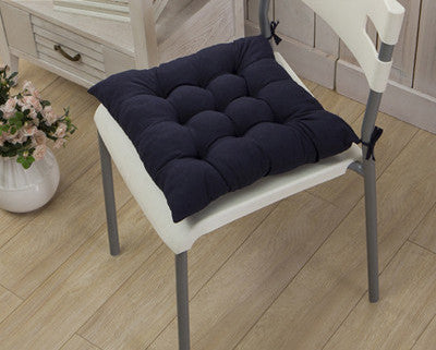 Online discount shop Australia - 11 Colors Solid Cushion Mat Cotton Chair Seat Pads With Cord 40*40CM For Patio Home Car Sofa Office Tatami Decoration