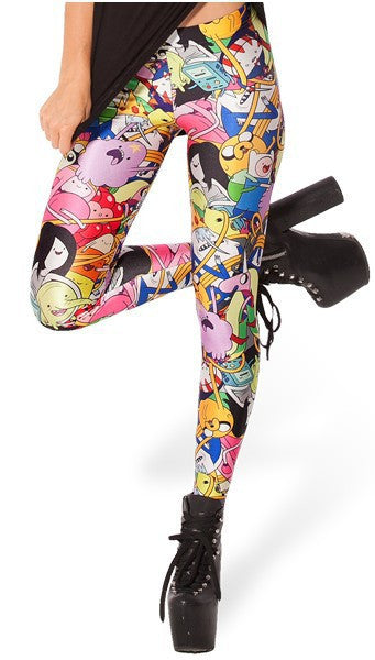 Online discount shop Australia - ADVENTURE TIME cartoon pattern 3d print 20 designs women pants PUNK women leggings casual