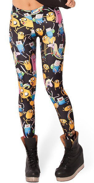 Online discount shop Australia - ADVENTURE TIME cartoon pattern 3d print 20 designs women pants PUNK women leggings casual
