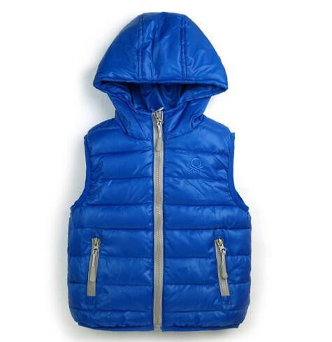 Warm Children vests waistcoats girls/boy Outerwear&Coats vest Brand candy color Kids jackets baby Outerwear&Coats