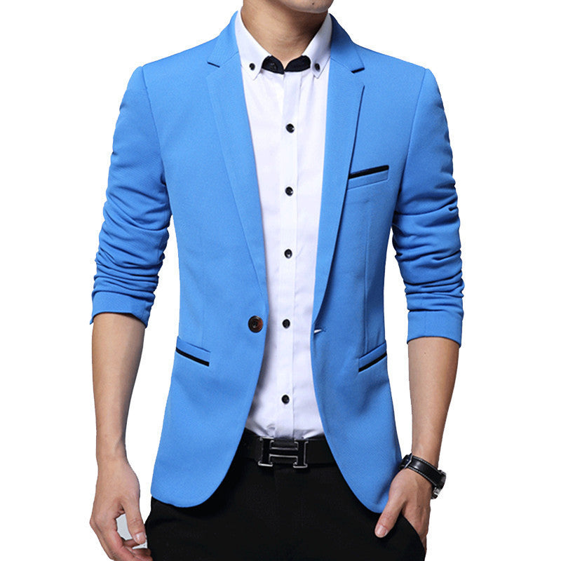 Mens Fashion Brand Blazer casual Slim Fit suit jacket Male blazers Mens coat Wedding dress Terno Masculino Plus Size 5XL