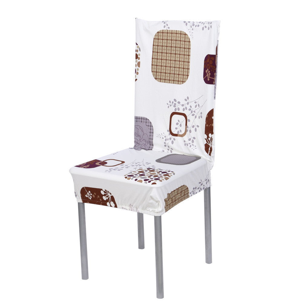 Online discount shop Australia - 7 Color Cotton Blend Chair Covers Removable Stretch Elastic Slipcovers Home Stool Seat Folding Chair Cover Set