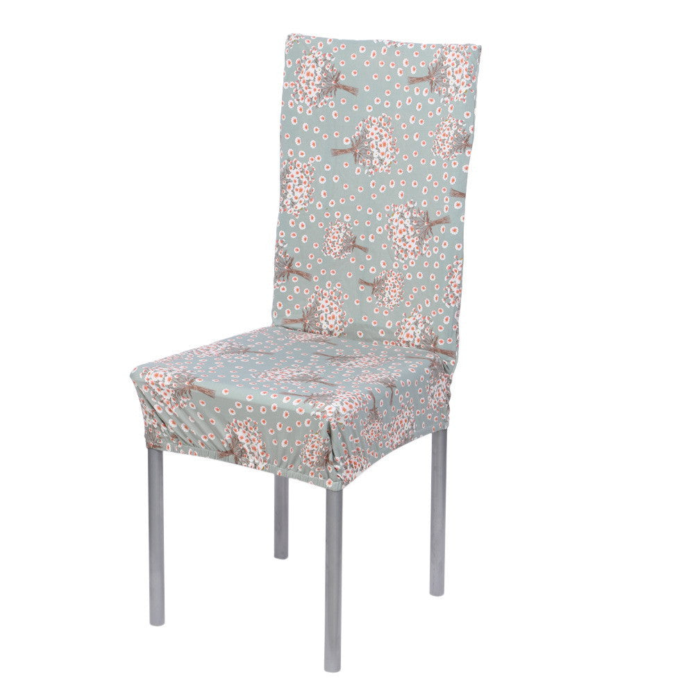 Online discount shop Australia - 7 Color Cotton Blend Chair Covers Removable Stretch Elastic Slipcovers Home Stool Seat Folding Chair Cover Set