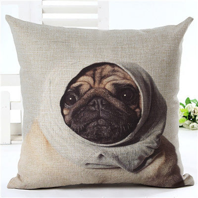 Online discount shop Australia - Animal cushion cover Dog for children Decorative Cushion Covers for Sofa Throw Car Chair Home Decor Pillow Case almofadas