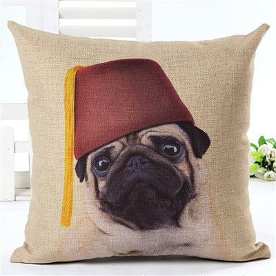 Online discount shop Australia - Animal cushion cover Dog for children Decorative Cushion Covers for Sofa Throw Car Chair Home Decor Pillow Case almofadas