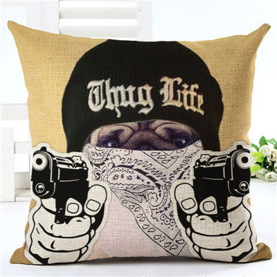 Online discount shop Australia - Animal cushion cover Dog for children Decorative Cushion Covers for Sofa Throw Car Chair Home Decor Pillow Case almofadas
