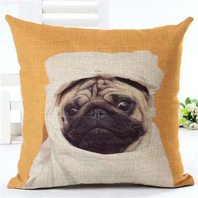 Online discount shop Australia - Animal cushion cover Dog for children Decorative Cushion Covers for Sofa Throw Car Chair Home Decor Pillow Case almofadas
