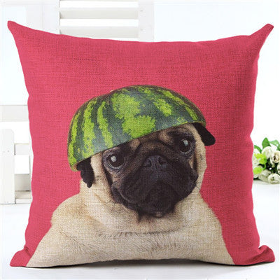 Online discount shop Australia - Animal cushion cover Dog for children Decorative Cushion Covers for Sofa Throw Car Chair Home Decor Pillow Case almofadas