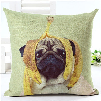 Online discount shop Australia - Animal cushion cover Dog for children Decorative Cushion Covers for Sofa Throw Car Chair Home Decor Pillow Case almofadas