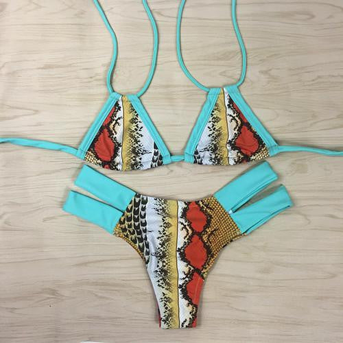 Bikini Set Woman Swimsuit Bandage Swimwear Soft Swimsuits Bathing Suit Crochet Bikinis B060