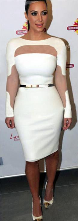 Online discount shop Australia - kim kardashian dress Women Bodycon Elegant Party Dresses Sexy lace dress