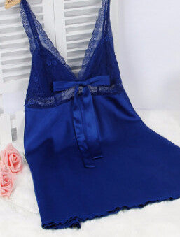 deep V-neck sleepwear HOT women Silk slips ladies full lace slips M-L-XL-XXL