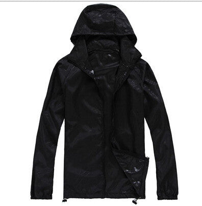 Online discount shop Australia - Men's Women's Casual Jacket Hooded Jackets Fashion Lovers Thin Windbreaker Zipper Coats