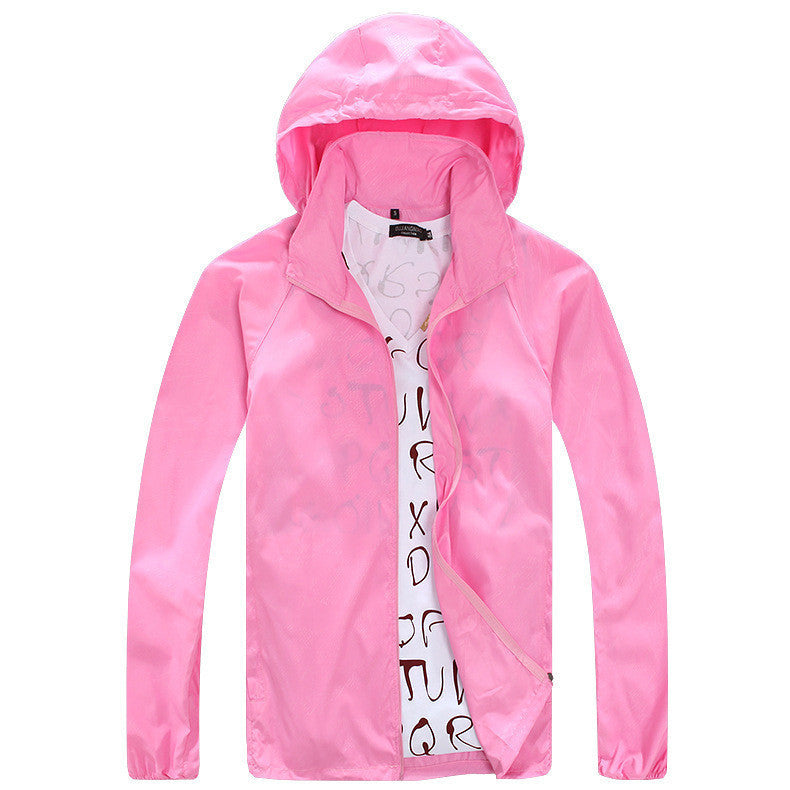 Online discount shop Australia - Men's Women's Casual Jacket Hooded Jackets Fashion Lovers Thin Windbreaker Zipper Coats