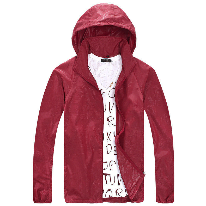 Online discount shop Australia - Men's Women's Casual Jacket Hooded Jackets Fashion Lovers Thin Windbreaker Zipper Coats