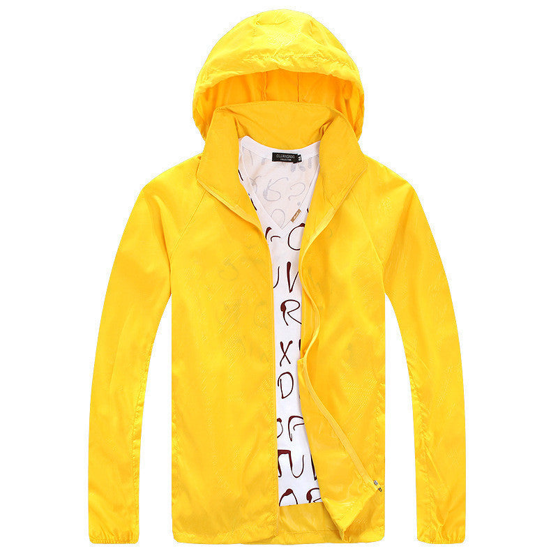 Online discount shop Australia - Men's Women's Casual Jacket Hooded Jackets Fashion Lovers Thin Windbreaker Zipper Coats