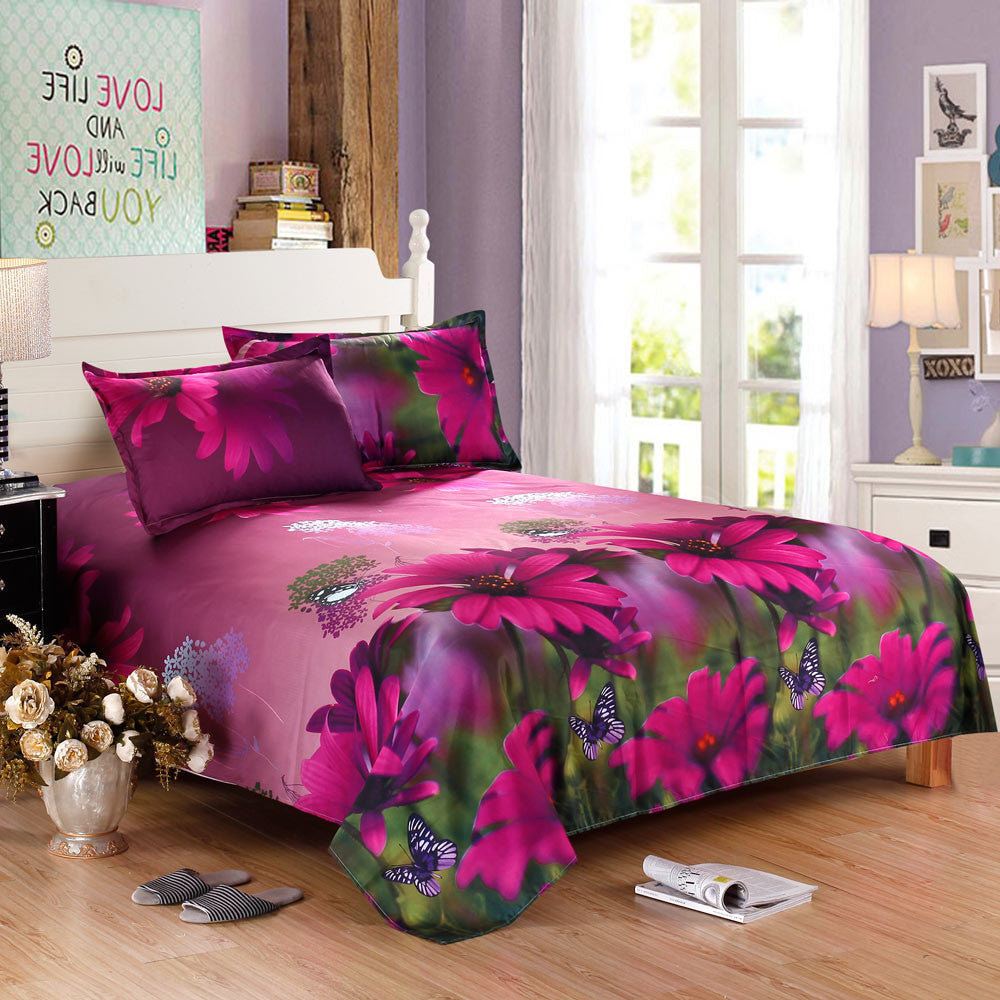 Online discount shop Australia - 4pcs/set 3D Reactive Printed Bedding Set Bedclothes Suit Queen Size Duvet Cover+Bed Sheet+2 Pillowcases Home Textiles